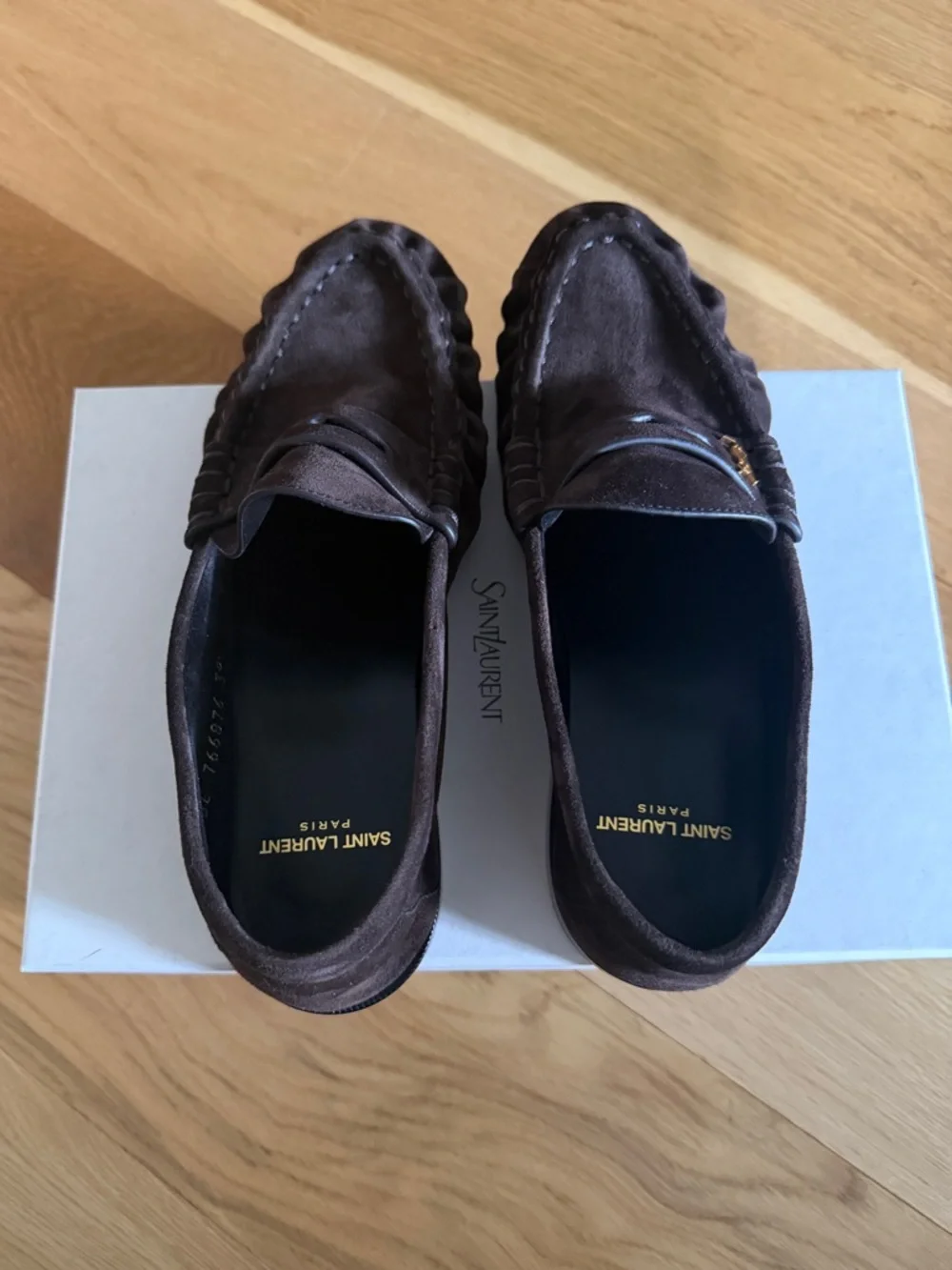Saint Laurent Suede Le Loafer